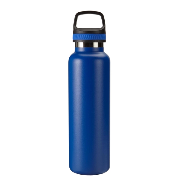 20 oz. stainless steel bottle, double-wall, vacuum-insulated with copper lining, sweat... from ASI 52840 Evans Manufacturing