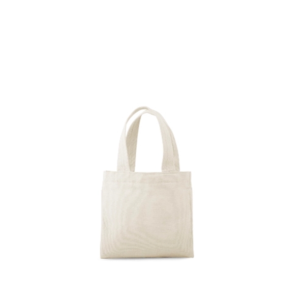 8" x 7.5" small tote in natural, colored or denim canvas... from ASI 74710 Numo