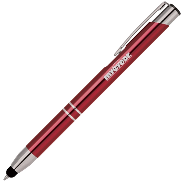 Click action aluminum stylus pen... from ASI 79535 Primetime / Primetime