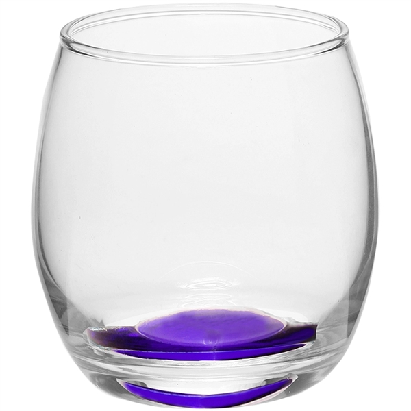 11.5 oz. Mikonos Clear Stemless Wine Glasses. 3.6" H x 2.8"... from ASI 39552 BEL Promo