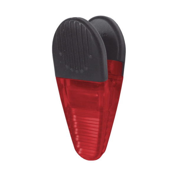 Magnetic 1 1/4" x 3 1/2" clip, spring loaded hinge with... from ASI 93520 Ventura Inc