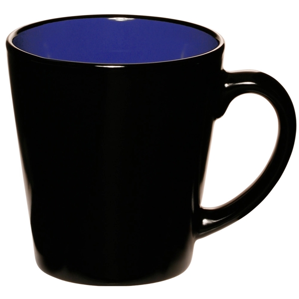 12 oz. two-tone latte mug with high curved grip and smooth... from ASI 39552 BEL Promo