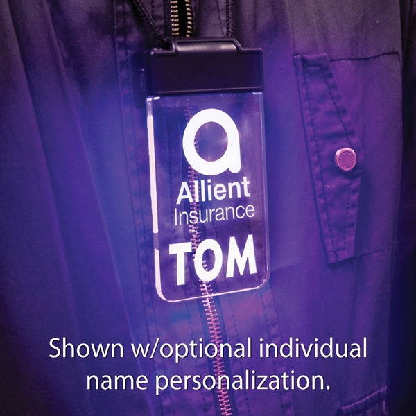 Your custom artwork laser-etched into a glowing acrylic badge. Micro USB... from ASI 39850 The Bentcil Company / Bentcils™