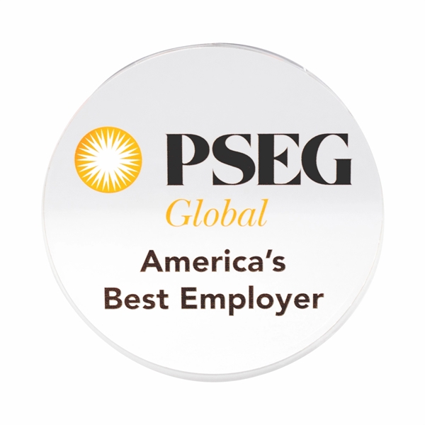 Acrylic plastic award, maximum imprint size of 25 square inches... from ASI 90807 Tekweld