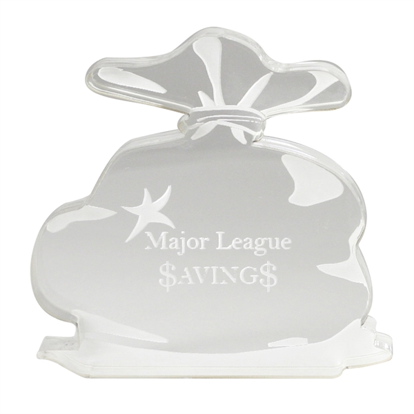 Acrylic plastic award, maximum imprint size of 25 square inches... from ASI 90807 Tekweld