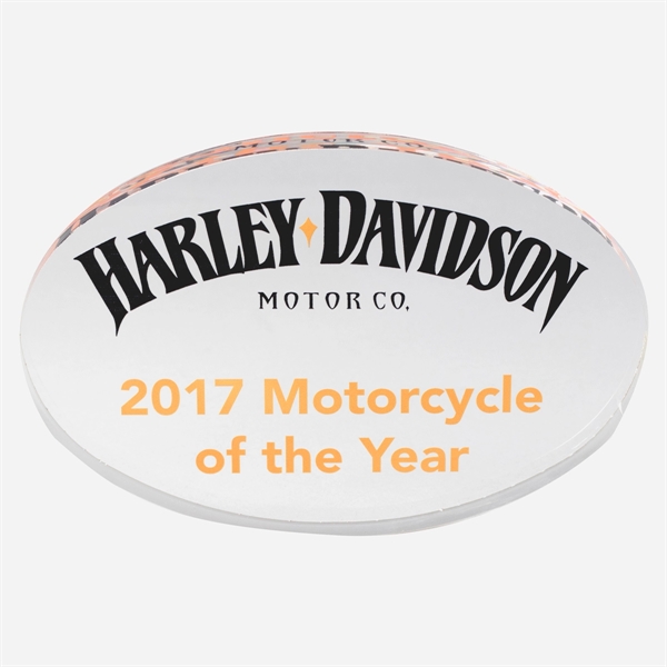 Acrylic plastic award, maximum imprint size of 25 square inches... from ASI 90807 Tekweld