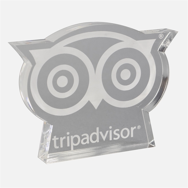 Acrylic plastic award, maximum imprint size of 25 square inches... from ASI 90807 Tekweld