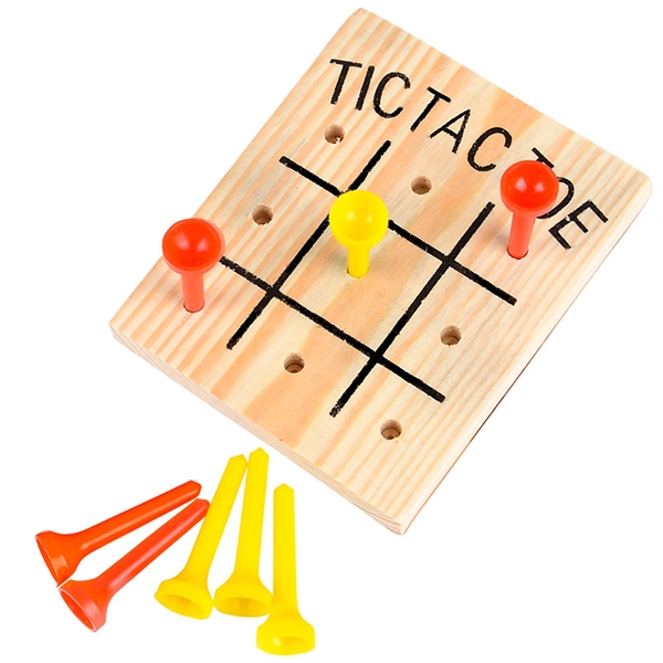A favorite game, Tic Tac Toe, converted to a peg game!... from ASI 85620 H M Schmidt Co Inc