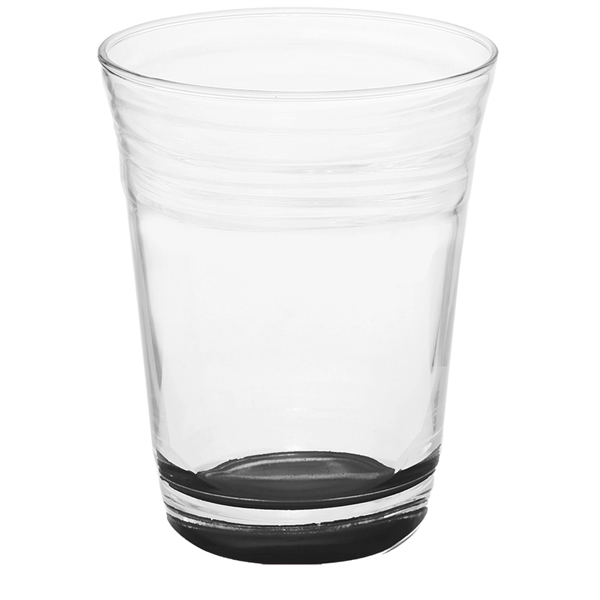 16 oz ARC clear glass party cup.... from ASI 39552 BEL Promo