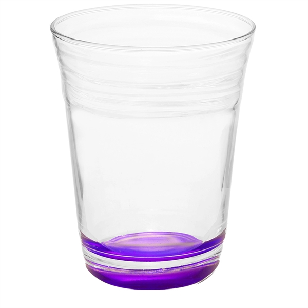 16 oz ARC clear glass party cup.... from ASI 39552 BEL Promo