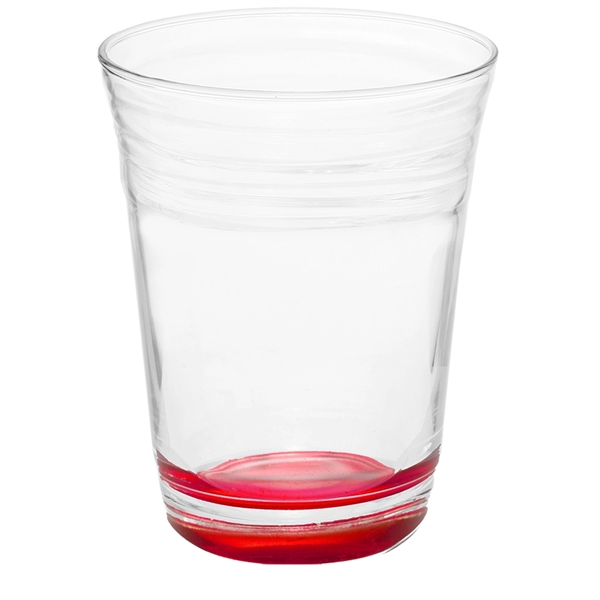 16 oz ARC clear glass party cup.... from ASI 39552 BEL Promo