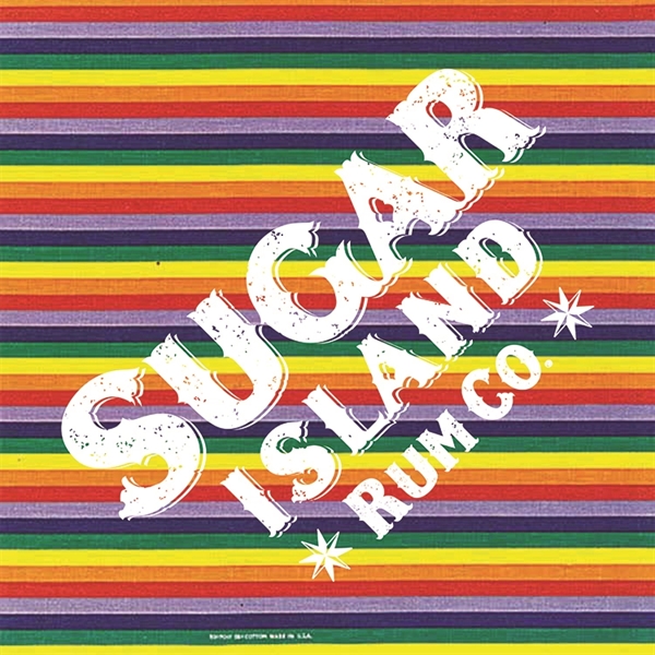 22" x 22" rainbow print bandana made of 100% cotton.... from ASI 44020 Bandanna Promotions By CARO-LINE / Bandanna Promotions