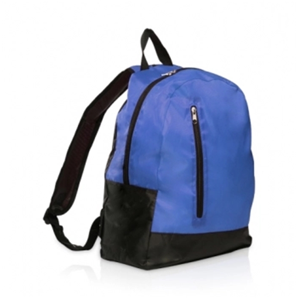12.5" x 15.75" two-tone travel backpack.... from ASI 39552 BEL Promo