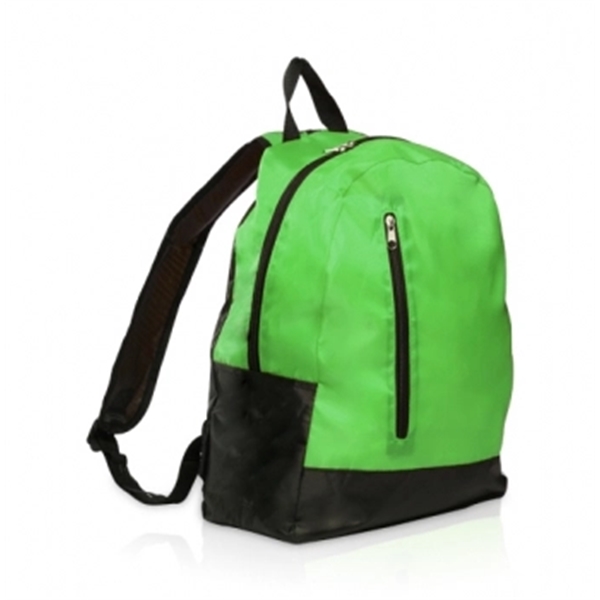 12.5" x 15.75" two-tone travel backpack.... from ASI 39552 BEL Promo