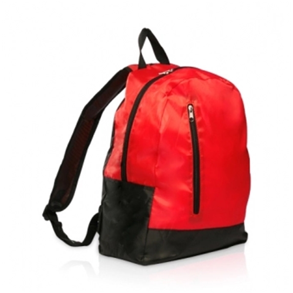 12.5" x 15.75" two-tone travel backpack.... from ASI 39552 BEL Promo