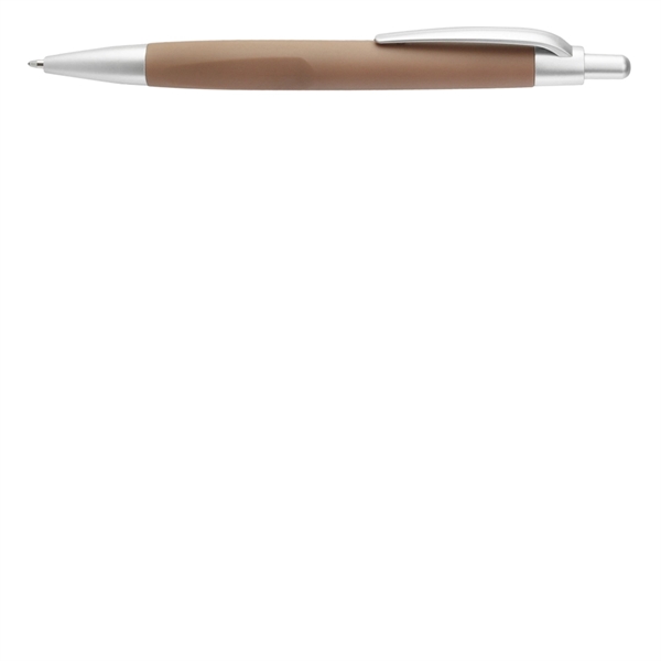 Click-action plastic ballpoint pen with a matte smooth barrel.... from ASI 39552 BEL Promo
