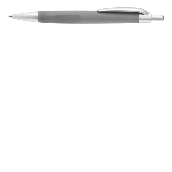 Click-action plastic ballpoint pen with a matte smooth barrel.... from ASI 39552 BEL Promo