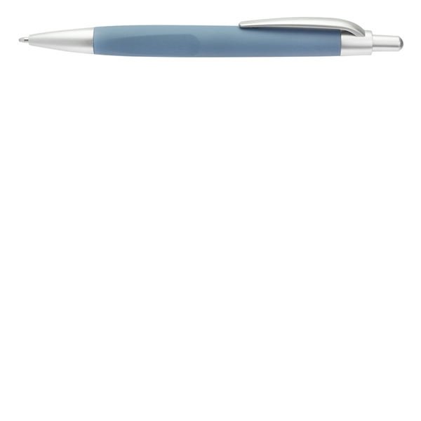 Click-action plastic ballpoint pen with a matte smooth barrel.... from ASI 39552 BEL Promo