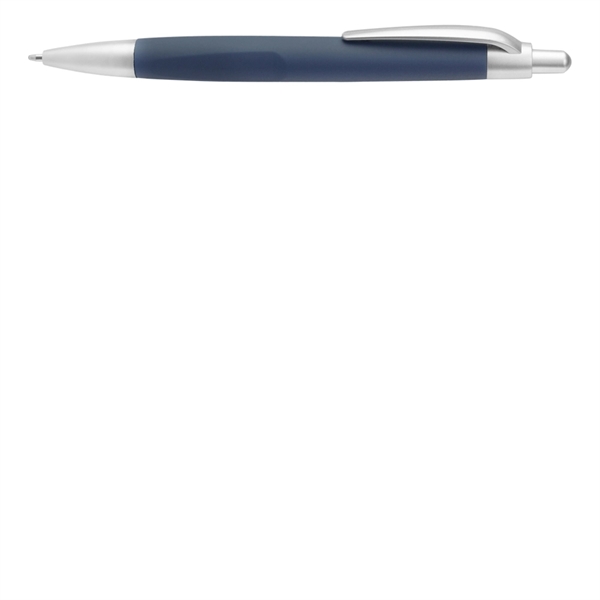 Click-action plastic ballpoint pen with a matte smooth barrel.... from ASI 39552 BEL Promo