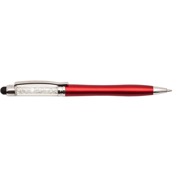 2-in-1 twist-action pen with black-ink ballpoint pen and stylus tip, available... from ASI 39552 BEL Promo
