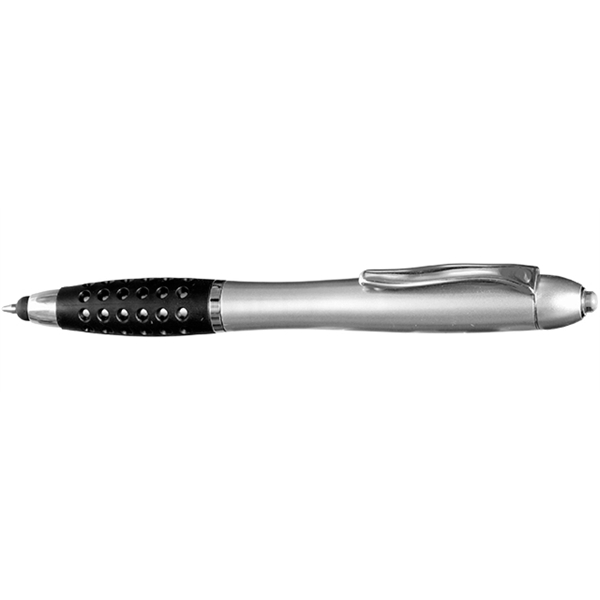 Gripper Stylus Pen with Led Light. 5.5" W x 0.6" H.... from ASI 39552 BEL Promo