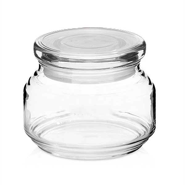 Thick 8 oz. apothecary jar with tight seal and flat top.... from ASI 39552 BEL Promo