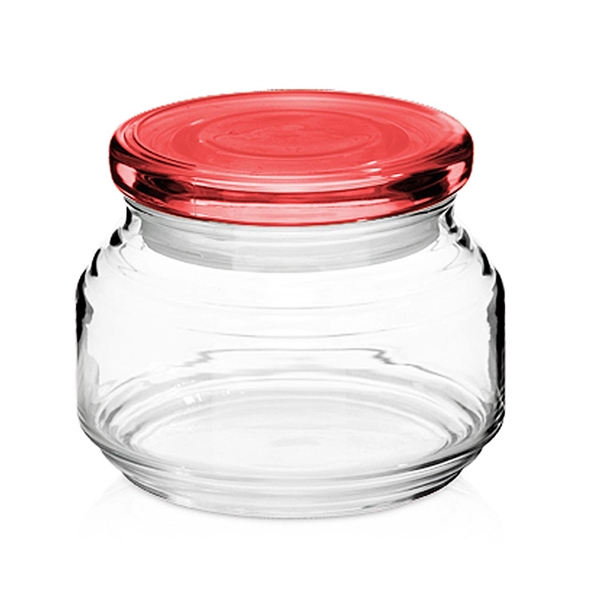 Thick 8 oz. apothecary jar with tight seal and flat top.... from ASI 39552 BEL Promo
