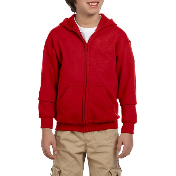 Youth hooded sweatshirt (7.75 oz.) made from a blend of 50%... from ASI 39552 BEL Promo