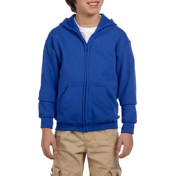 Youth hooded sweatshirt (7.75 oz.) made from a blend of 50%... from ASI 39552 BEL Promo