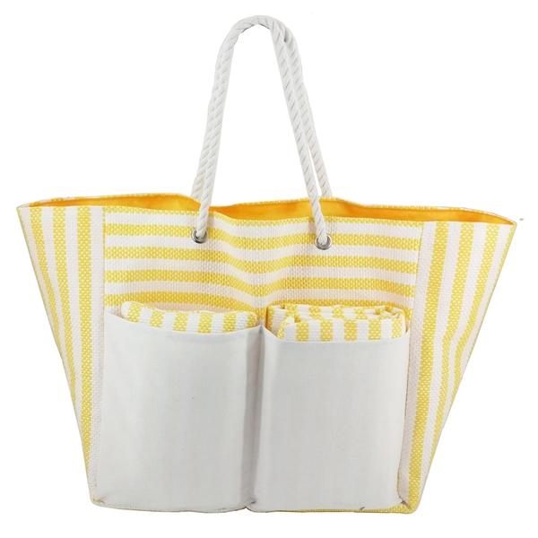 3-PC Summer Beach Tote Set... from ASI 34046 Allcasion Travelware Co