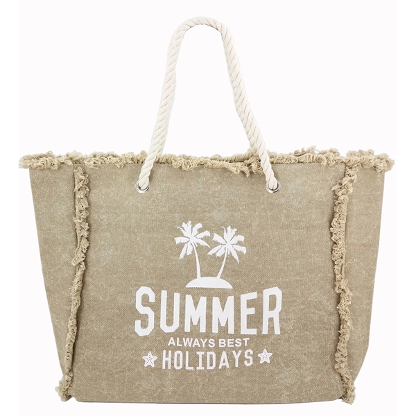 Earth Enthusiast "Ready to Flamingle" Beach Tote... from ASI 34046 Allcasion Travelware Co