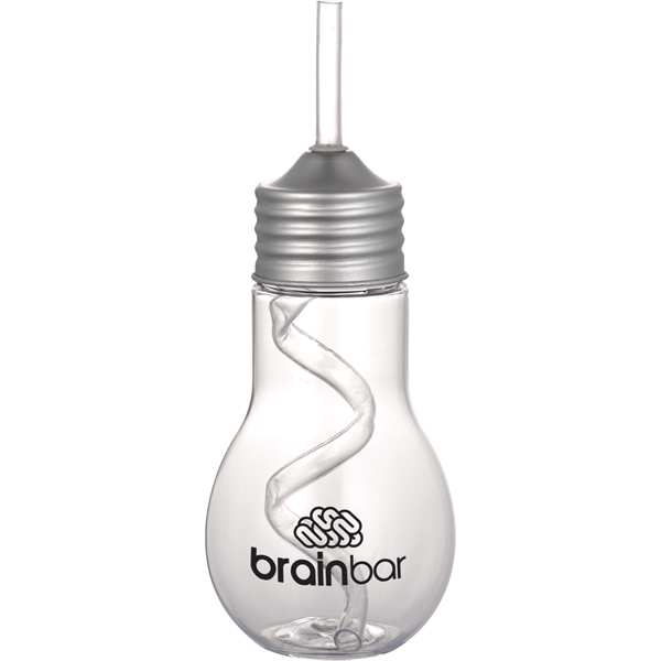 Light Bulb 20oz Tumbler with Straw... from ASI 42424 ZZ DROPPED -Bullet