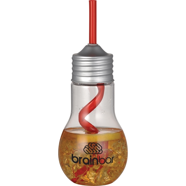 Light Bulb 20oz Tumbler with Straw... from ASI 42424 ZZ DROPPED -Bullet