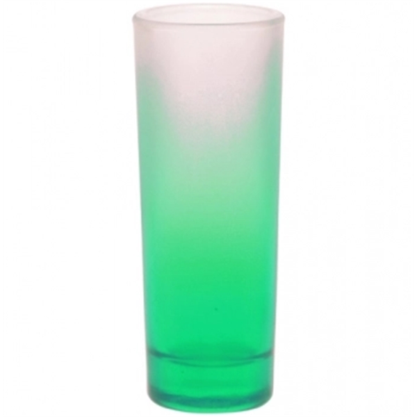 2 oz. Colored & Frosted Customizable Shot Glasses.... from ASI 39552 BEL Promo
