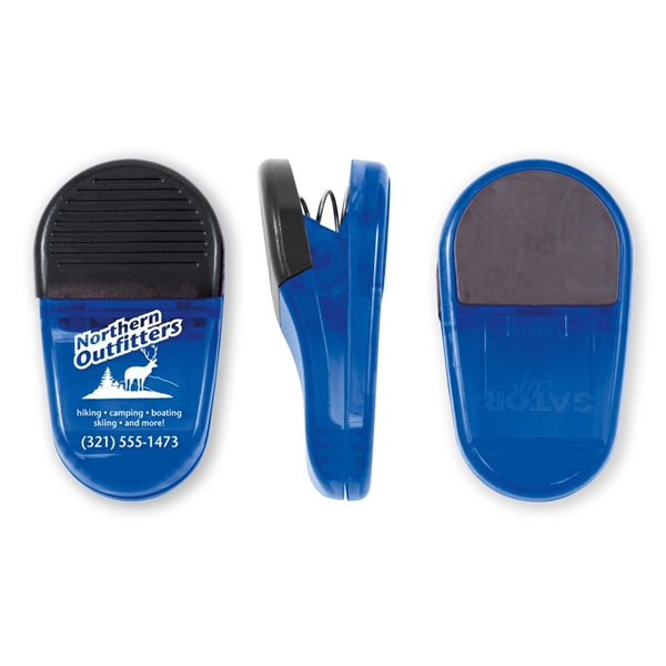 Strong, magnetic clip. Holds over half a pound of weight.... from ASI 39850 The Bentcil Company / Bentcils™