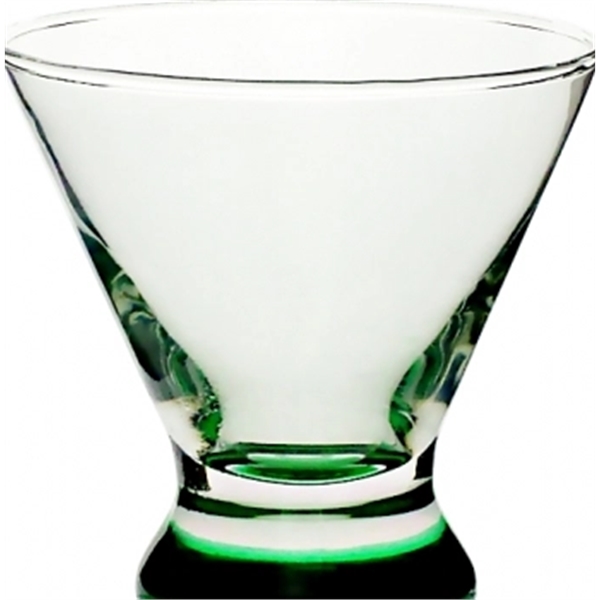 Clear cosmopolitan glass with thick protruding base and smooth rim, 8.25... from ASI 39552 BEL Promo