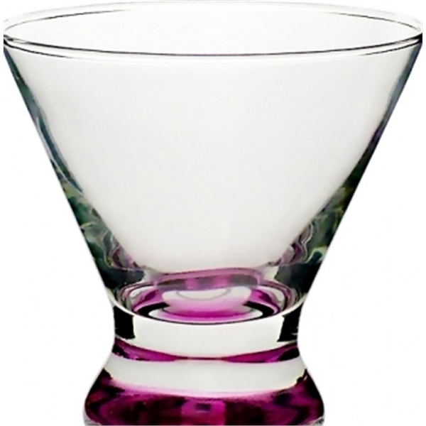 Clear cosmopolitan glass with thick protruding base and smooth rim, 8.25... from ASI 39552 BEL Promo