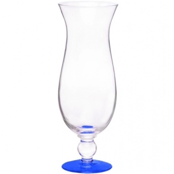 Clear hurricane glass, 16 oz.... from ASI 39552 BEL Promo