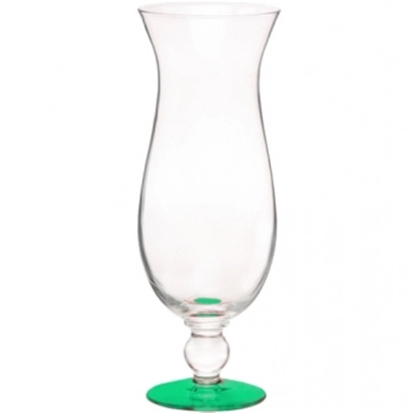 Clear hurricane glass, 16 oz.... from ASI 39552 BEL Promo