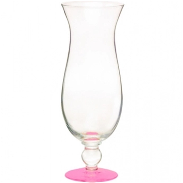 Clear hurricane glass, 16 oz.... from ASI 39552 BEL Promo
