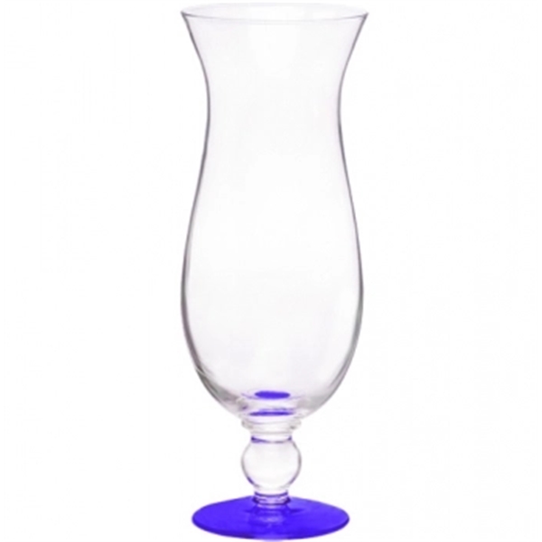 Clear hurricane glass, 16 oz.... from ASI 39552 BEL Promo