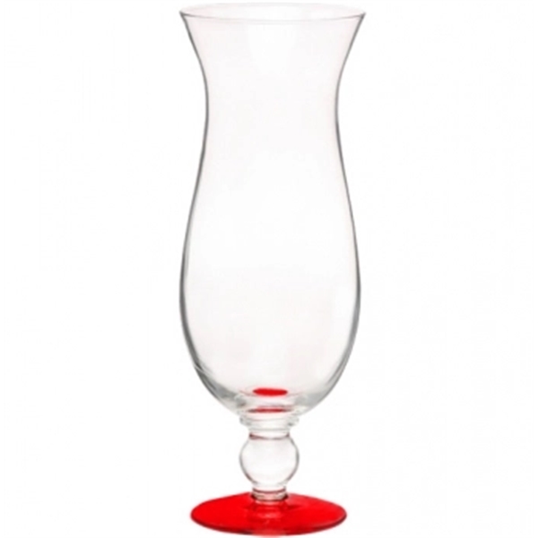 Clear hurricane glass, 16 oz.... from ASI 39552 BEL Promo