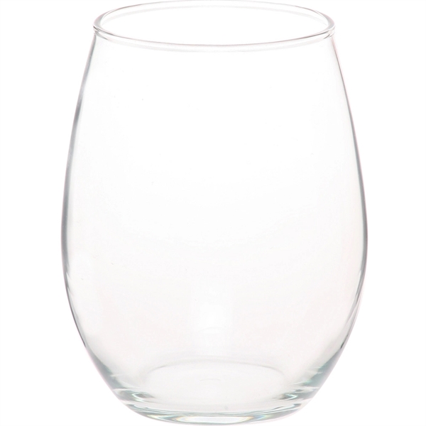 Clear stemless clear 15 oz. wine glass.... from ASI 39552 BEL Promo