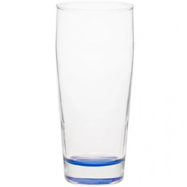 Clear 16 oz diamond tapered pub glass with thick base.... from ASI 39552 BEL Promo