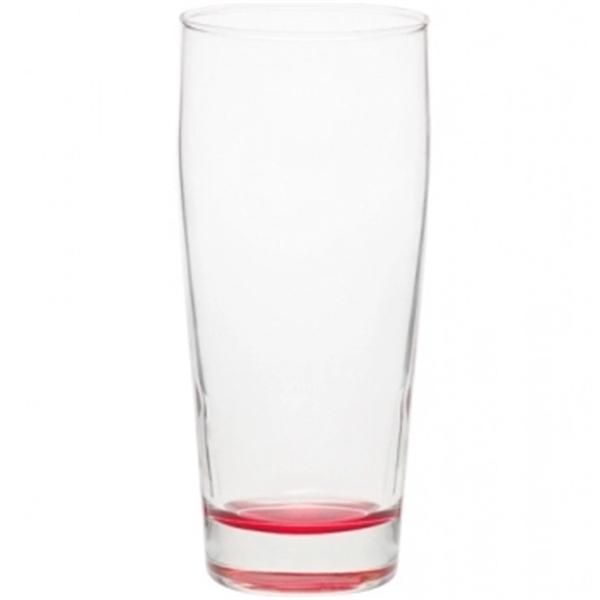 Clear 16 oz diamond tapered pub glass with thick base.... from ASI 39552 BEL Promo