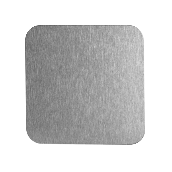 6-piece modern square coaster set made from stainless steel and a... from ASI 39552 BEL Promo