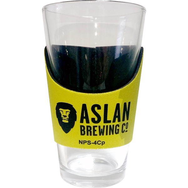 This 3.3" tall, 3.5 mm thick neoprene beverage sleeve fits around... from ASI 61966 HPG / Best Promotions USA