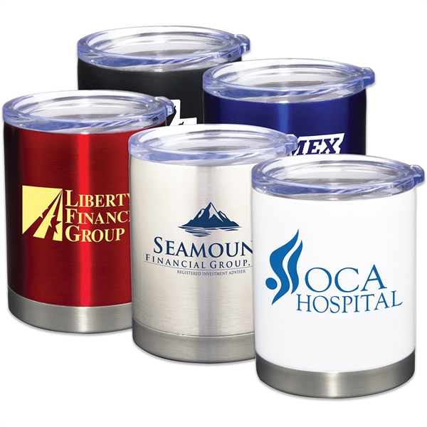 Double walled travel mug with copper inner wall.... from ASI 61966 HPG / Best Promotions USA