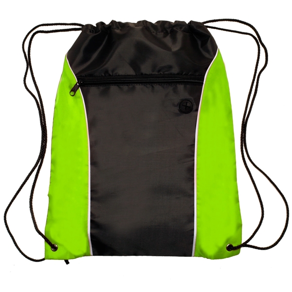 Color side drawstring backpack.... from ASI 39552 BEL Promo