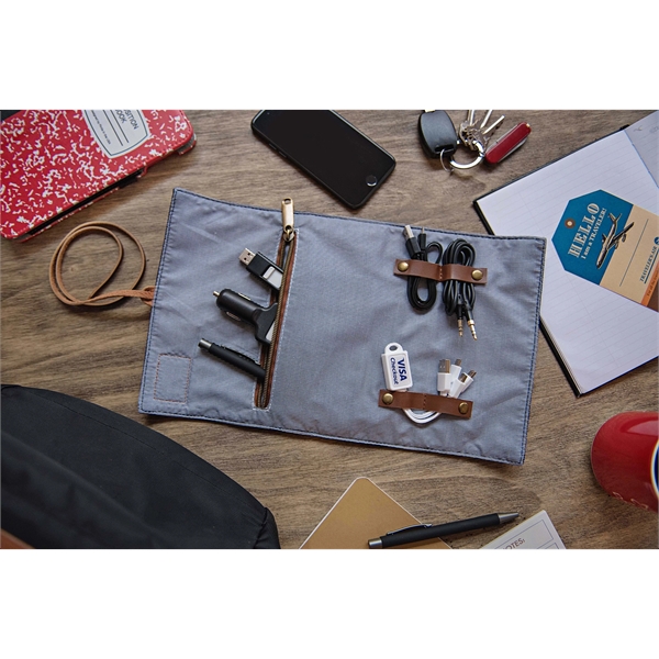 As practical as it is stylish this roll keeps cords jewelry... from ASI 61966 HPG / OrigAudio